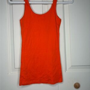 Hollister Vibrant Orange Tank Top